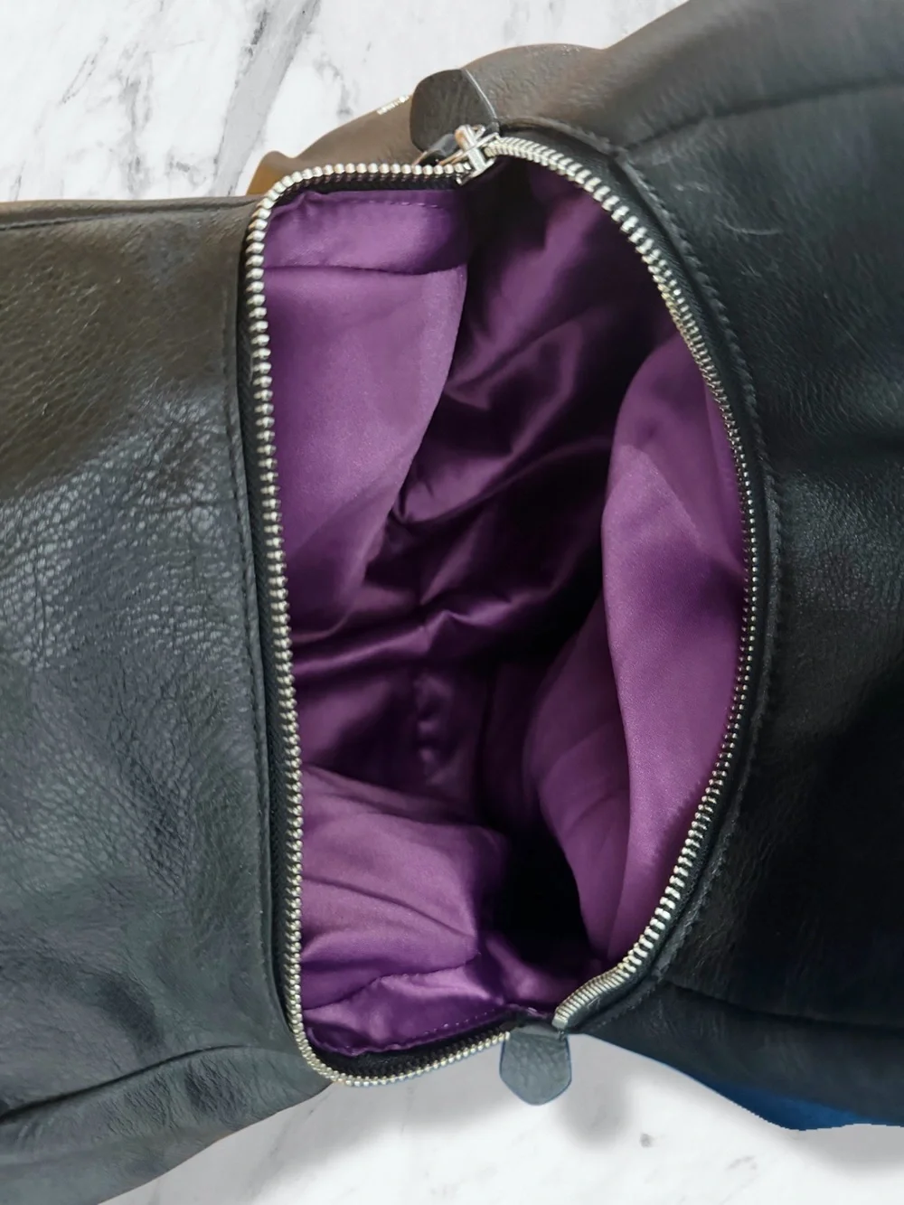Coach Black Leather Tote Shoulder Bag